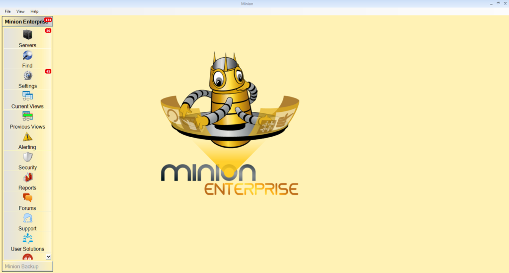 Minion Enterprise GUI